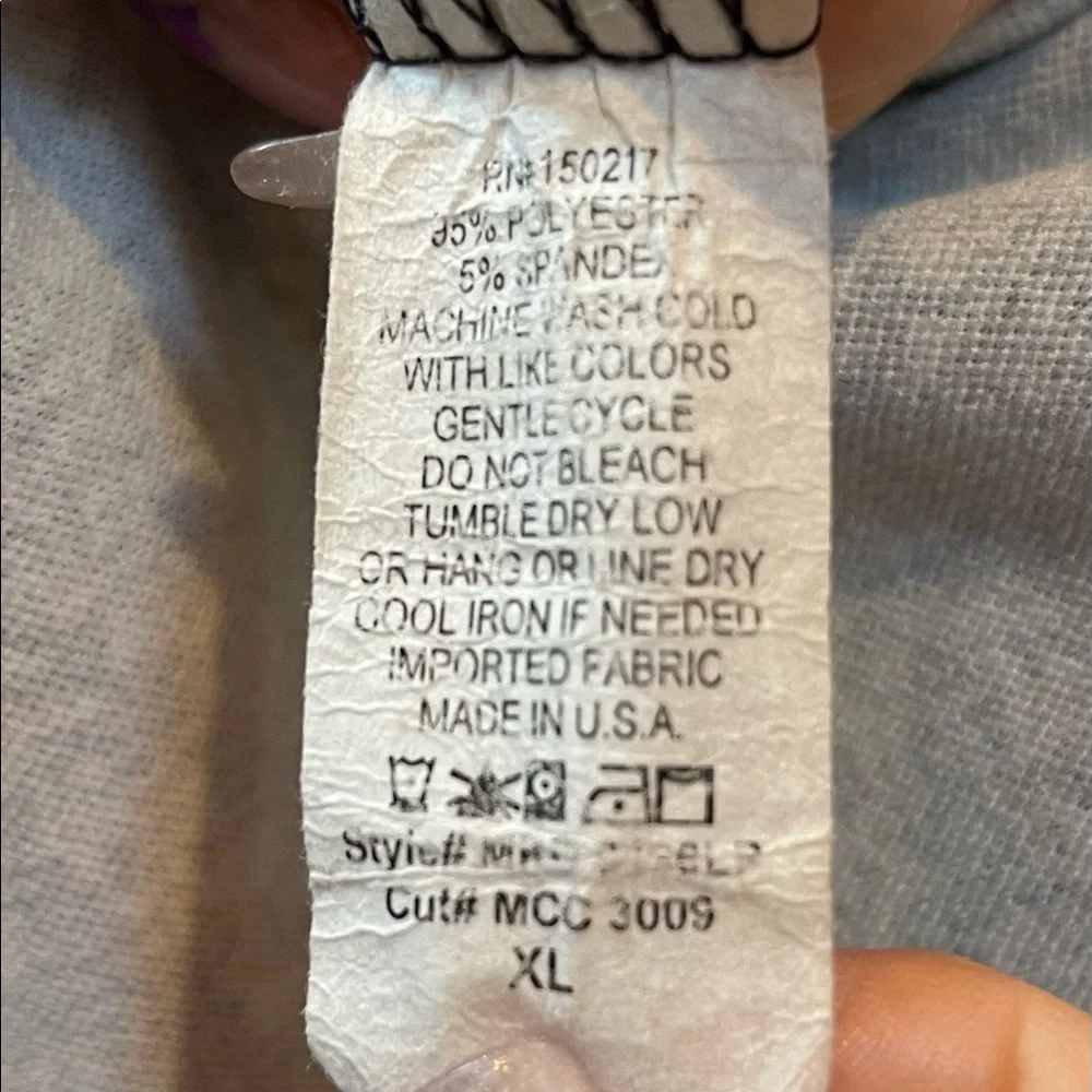 Wilde XL mini dress in white & blue floral design Cap sleeves stretchy fabric ⭐️ - Picture 4 of 5